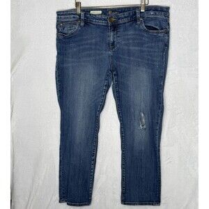 Kut From The Kloth Jeans Women 16P Petite Catherine Boyfriend Mid Rise Stretch